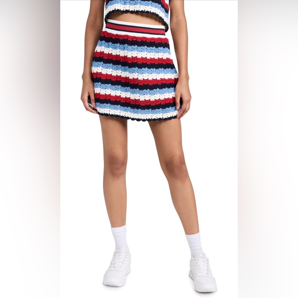 The Upside Women's Chantilly Crochet Rue Skirt‎ NWT